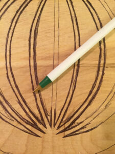 Even outlining the segments was easy