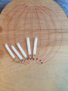 Initial wiring and layout